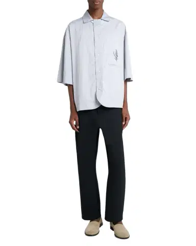 Jacquemus Men's La Chemise Rosamary-Printed Short-Sleeve Shirt | Thumbnail 1