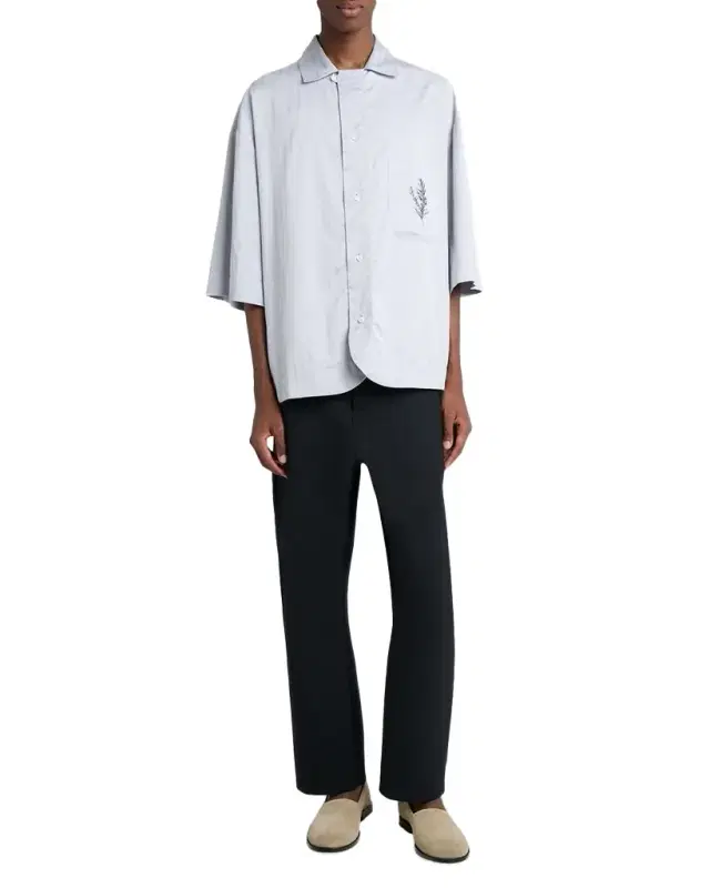 Jacquemus Men 's La Chemise Rosamary-Printed Short-Sleeve Shirt