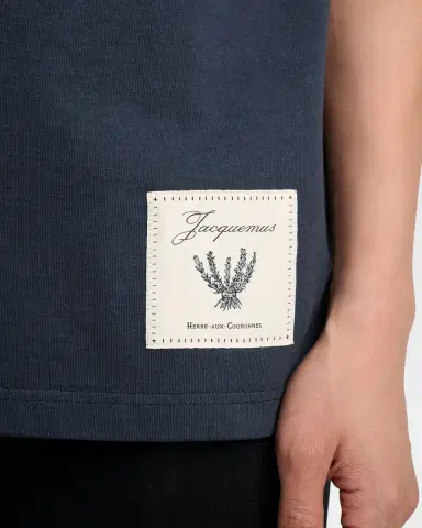 Jacquemus Men's The Torneo Rosemary Label Crewneck T-Shirt | Thumbnail 3 Jacquemus Men's The Torneo Rosemary Label Crewneck T-Shirt | Thumbnail 3