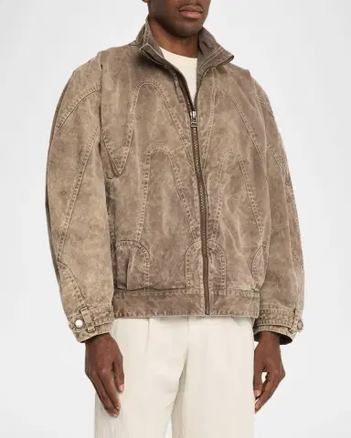 IM MEN Men's Elements Shoji Kamoda Paneled Blouson | Thumbnail 3 IM MEN Men's Elements Shoji Kamoda Paneled Blouson | Thumbnail 3