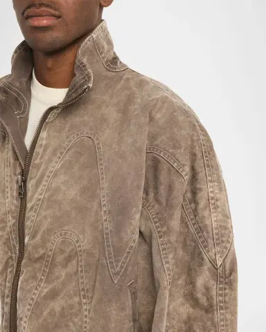 IM MEN Men's Elements Shoji Kamoda Paneled Blouson | Thumbnail 4 IM MEN Men's Elements Shoji Kamoda Paneled Blouson | Thumbnail 4