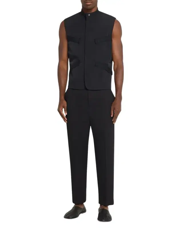 IM MEN Men 's Resilience Stand-Collar Vest