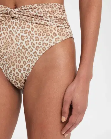 Ramy Brook Dina Leopard-Print High-Waist Bikini Bottoms | Thumbnail 3 Ramy Brook Dina Leopard-Print High-Waist Bikini Bottoms | Thumbnail 3