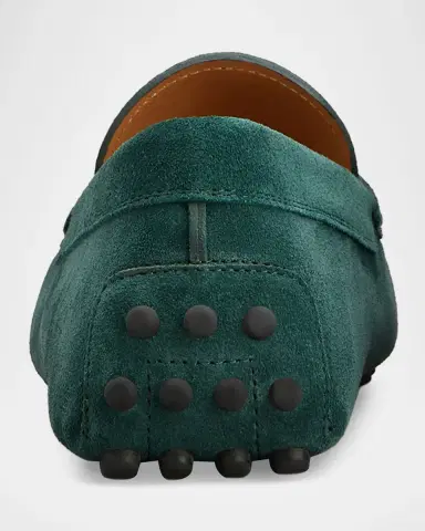 Tod's Men's Suede Gommino Driving Loafers | Thumbnail 3