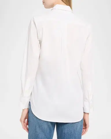 Libertine Porcelain Garden Cotton Poplin Button-Down Shirt | Thumbnail 2 Libertine Porcelain Garden Cotton Poplin Button-Down Shirt | Thumbnail 2