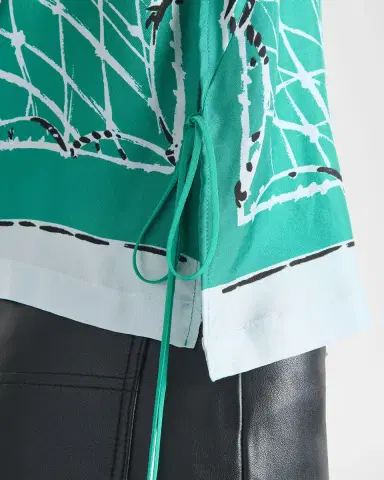 Altuzarra Siggi Sleeveless Side-Tie Silk Top | Thumbnail 4