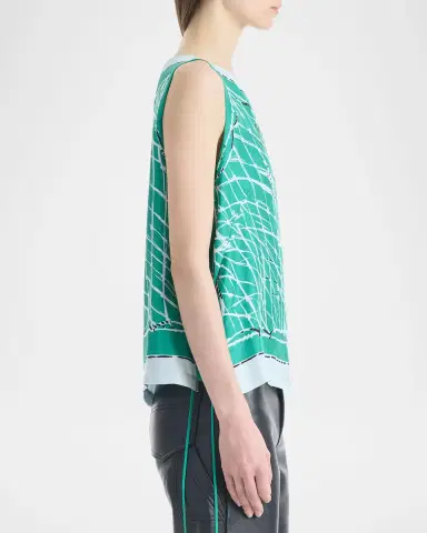 Altuzarra Siggi Sleeveless Side-Tie Silk Top | Thumbnail 5
