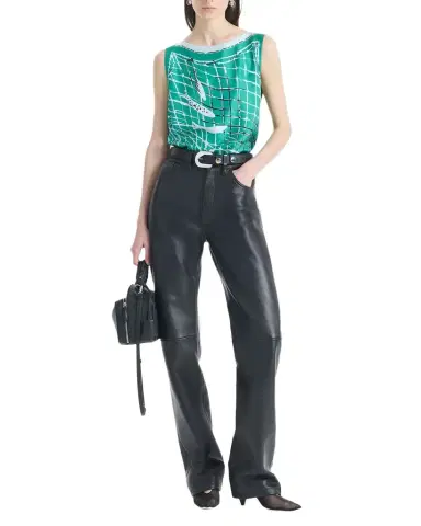 Altuzarra Siggi Sleeveless Side-Tie Silk Top | Thumbnail 1