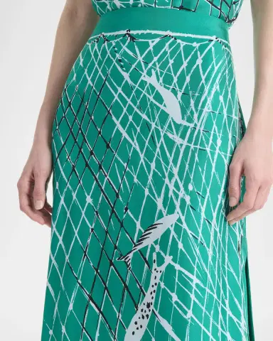 Altuzarra Linnie Printed Silk Maxi Skirt | Thumbnail 4 Altuzarra Linnie Printed Silk Maxi Skirt | Thumbnail 4