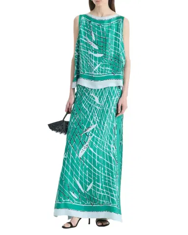 Altuzarra Linnie Printed Silk Maxi Skirt | Thumbnail 1 Altuzarra Linnie Printed Silk Maxi Skirt | Thumbnail 1
