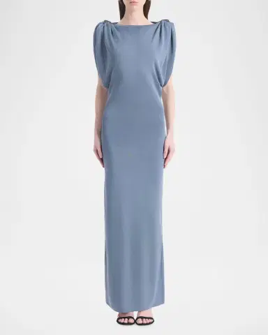 Altuzarra Henderson Draped Sleeveless Maxi Dress | Thumbnail 3 Altuzarra Henderson Draped Sleeveless Maxi Dress | Thumbnail 3