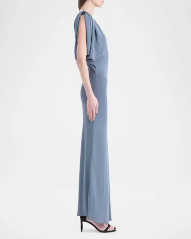 Altuzarra Henderson Draped Sleeveless Maxi Dress | Thumbnail 5 Altuzarra Henderson Draped Sleeveless Maxi Dress | Thumbnail 5