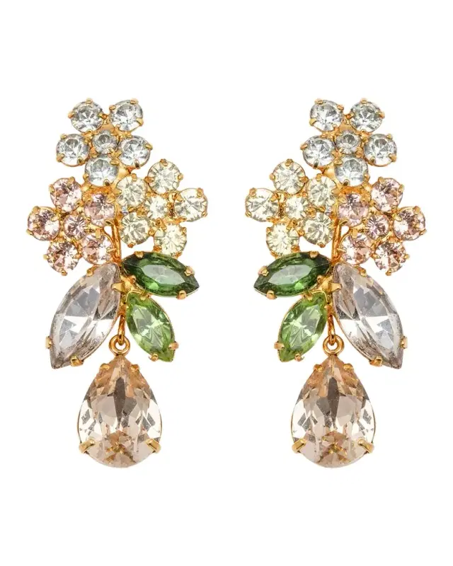 Bouquet Crystal Earrings