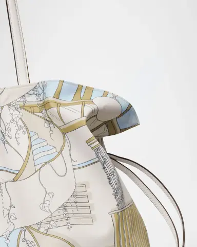 Tory Burch Ella Large Printed Drawstring Tote Bag | Thumbnail 3