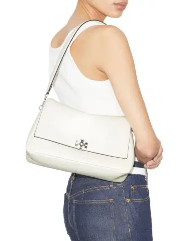 Tory Burch Charlie Medium Leather Shoulder Bag | Thumbnail 1