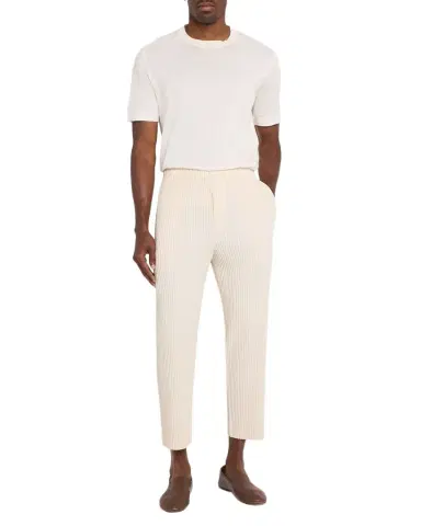 Homme Plissé Issey Miyake Men 's Monthly Colors Pleated Tapered-Leg Pants | Thumbnail 1 Homme Plissé Issey Miyake Men 's Monthly Colors Pleated Tapered-Leg Pants | Thumbnail 1