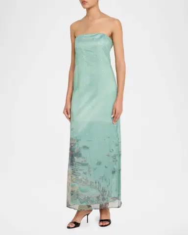 STAUD Amara Embellished Maxi Dress | Thumbnail 3