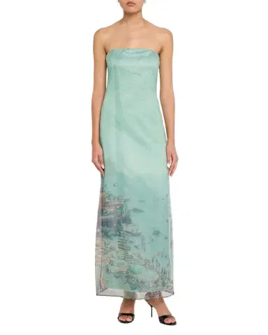 STAUD Amara Embellished Maxi Dress | Thumbnail 1