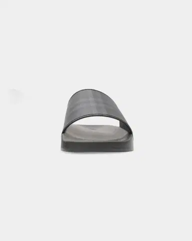 Burberry Men's Furley Check Slides | Thumbnail 5
