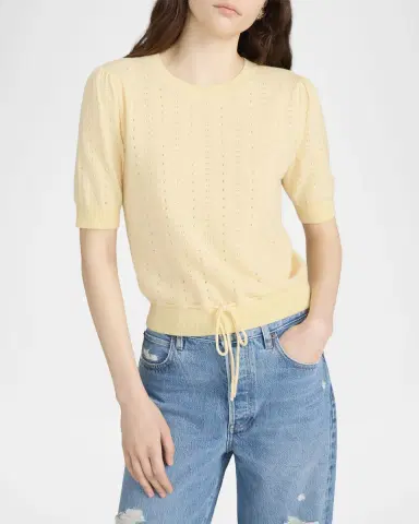 Frame The Cashmere Charm Sweater | Thumbnail 3 Frame The Cashmere Charm Sweater | Thumbnail 3