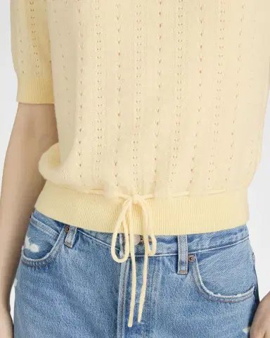 Frame The Cashmere Charm Sweater | Thumbnail 4 Frame The Cashmere Charm Sweater | Thumbnail 4