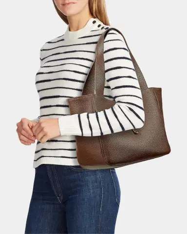 Gigi New York Mercer Pebbled Leather Tote Bag | Thumbnail 2 Gigi New York Mercer Pebbled Leather Tote Bag | Thumbnail 2