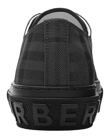 Burberry Men's Jack Check Nylon-Blend Low-Top Sneakers | Thumbnail 1 Burberry Men's Jack Check Nylon-Blend Low-Top Sneakers | Thumbnail 1