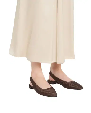 Stuart Weitzman Stassi Moire Slingback Flats | Thumbnail 1