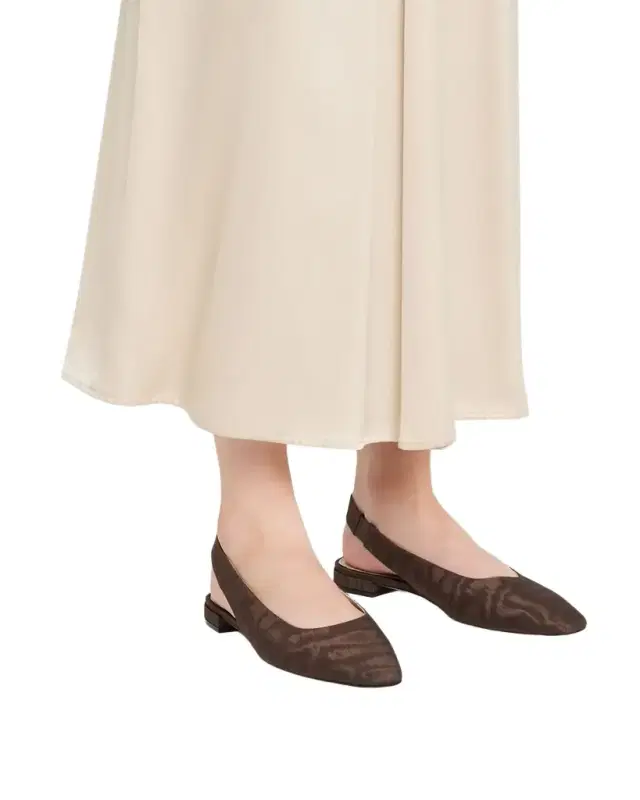 Stassi Moire Slingback Flats