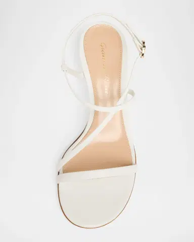 Gianvito Rossi Gianvito Vitello Leather Strappy Sandals | Thumbnail 3 Gianvito Rossi Gianvito Vitello Leather Strappy Sandals | Thumbnail 3