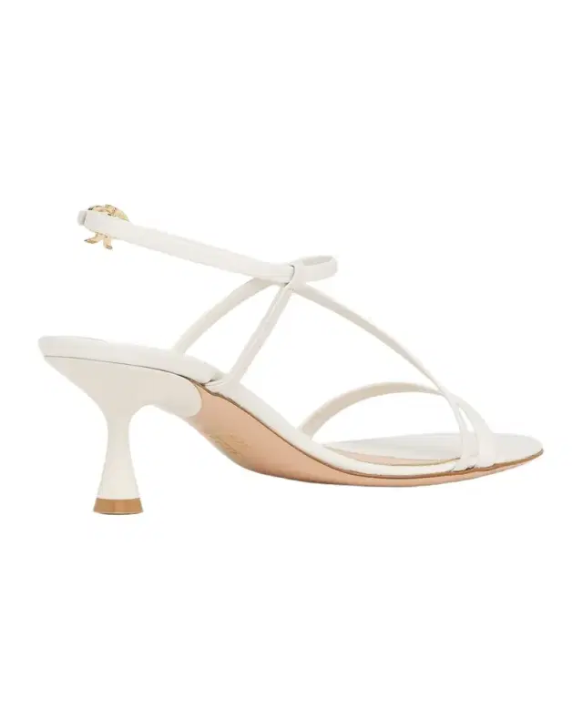 Gianvito Vitello Leather Strappy Sandals