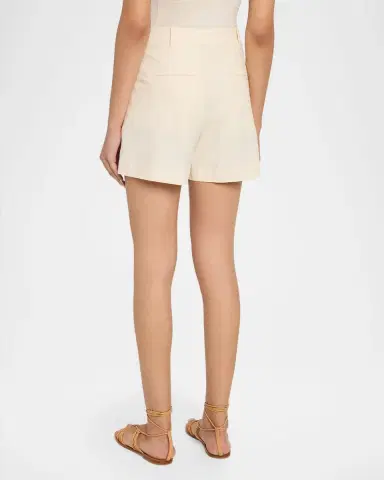 TANYA TAYLOR Jodi Linen-Blend Shorts | Thumbnail 2 TANYA TAYLOR Jodi Linen-Blend Shorts | Thumbnail 2