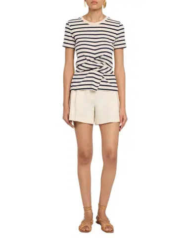 TANYA TAYLOR Jodi Linen-Blend Shorts | Thumbnail 1 TANYA TAYLOR Jodi Linen-Blend Shorts | Thumbnail 1