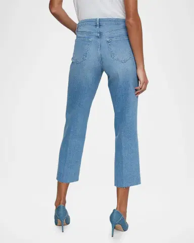 L'Agence Wanda High-Rise Cropped Wide-Leg Jeans | Thumbnail 2