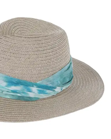 Eugenia Kim Courtney Sash Woven Packable Fedora | Thumbnail 1 Eugenia Kim Courtney Sash Woven Packable Fedora | Thumbnail 1