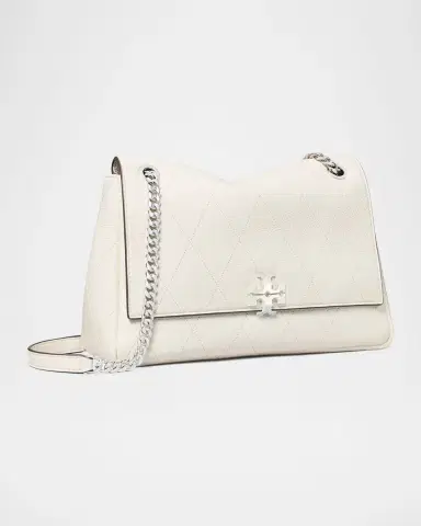 Tory Burch Charlie Medium Quilted Leather Shoulder Bag | Thumbnail 6