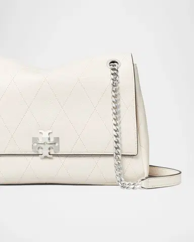Tory Burch Charlie Medium Quilted Leather Shoulder Bag | Thumbnail 5