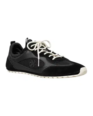 Tory Burch Field Leather and Suede Low-Top Sneakers | Thumbnail 1