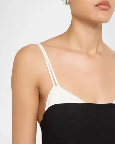 Simkhai Corabeth Colorblock Midi Dress | Thumbnail 4 Simkhai Corabeth Colorblock Midi Dress | Thumbnail 4