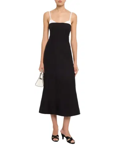 Simkhai Corabeth Colorblock Midi Dress | Thumbnail 1 Simkhai Corabeth Colorblock Midi Dress | Thumbnail 1