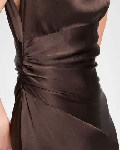 TWP On the Side Silk Maxi Dress | Thumbnail 4 TWP On the Side Silk Maxi Dress | Thumbnail 4