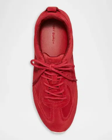 Tory Burch Field Suede Low-Top Sneakers | Thumbnail 3