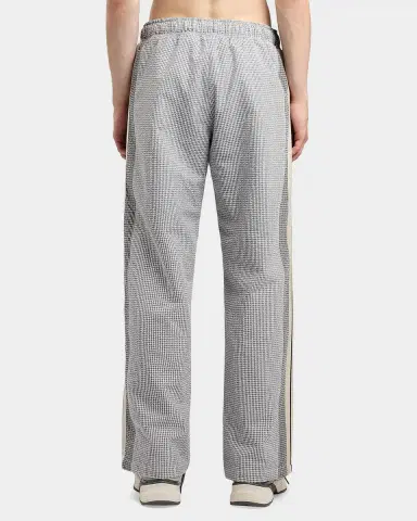 Palm Angels Men's Classic Logo Gingham Seersucker Track Pants | Thumbnail 2