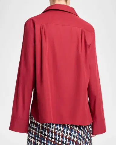 TWP Deep V Relaxed Shirt | Thumbnail 2 TWP Deep V Relaxed Shirt | Thumbnail 2