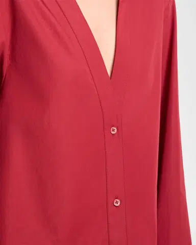 TWP Deep V Relaxed Shirt | Thumbnail 4 TWP Deep V Relaxed Shirt | Thumbnail 4