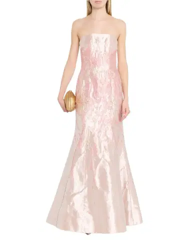 Rene Ruiz Collection Jacquard Bustier Gown | Thumbnail 1