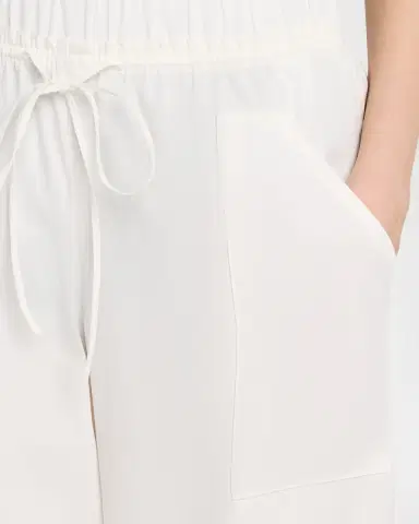 Vince Mid-Rise Cotton Drawstring Pants | Thumbnail 4 Vince Mid-Rise Cotton Drawstring Pants | Thumbnail 4