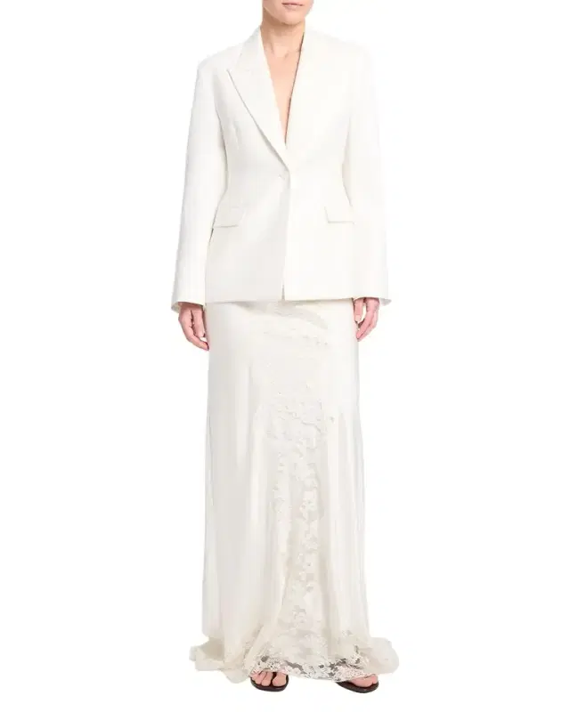 Jasper Single-Breasted Linen Blazer