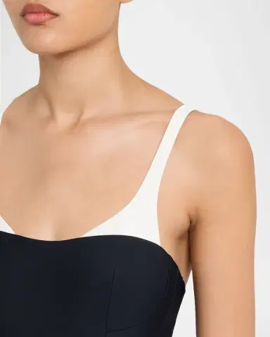 Simkhai Char Colorblock One-Piece Swimsuit | Thumbnail 3 Simkhai Char Colorblock One-Piece Swimsuit | Thumbnail 3