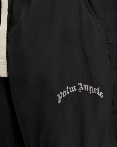Palm Angels Men's Curved Logo Drawstring Cargo Pants | Thumbnail 4
